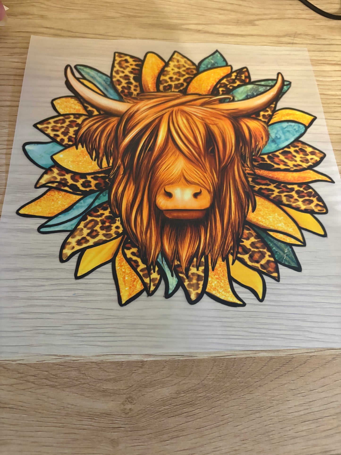 Sunflower Iron-On Transfer