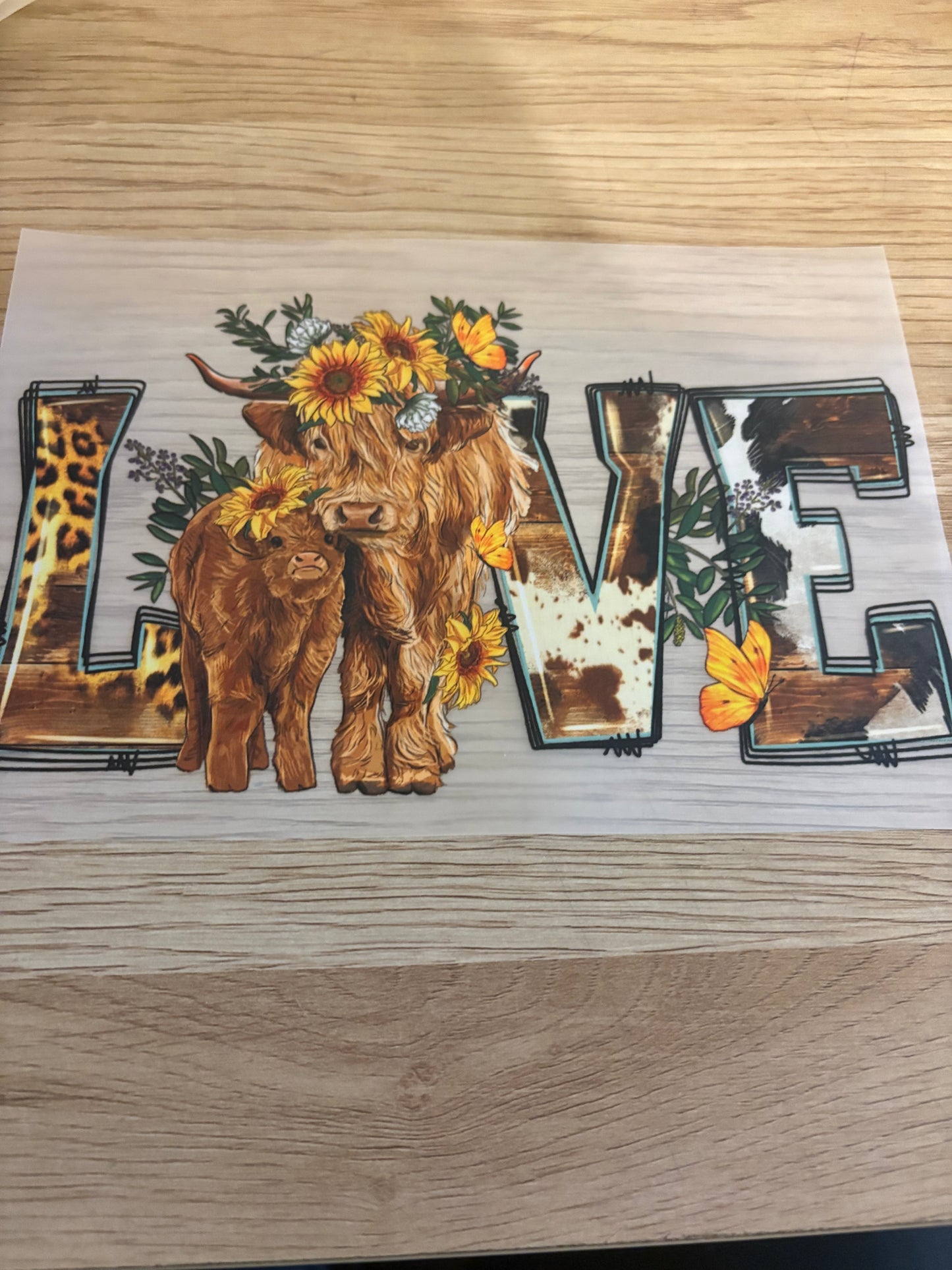 Love Iron-On Transfer