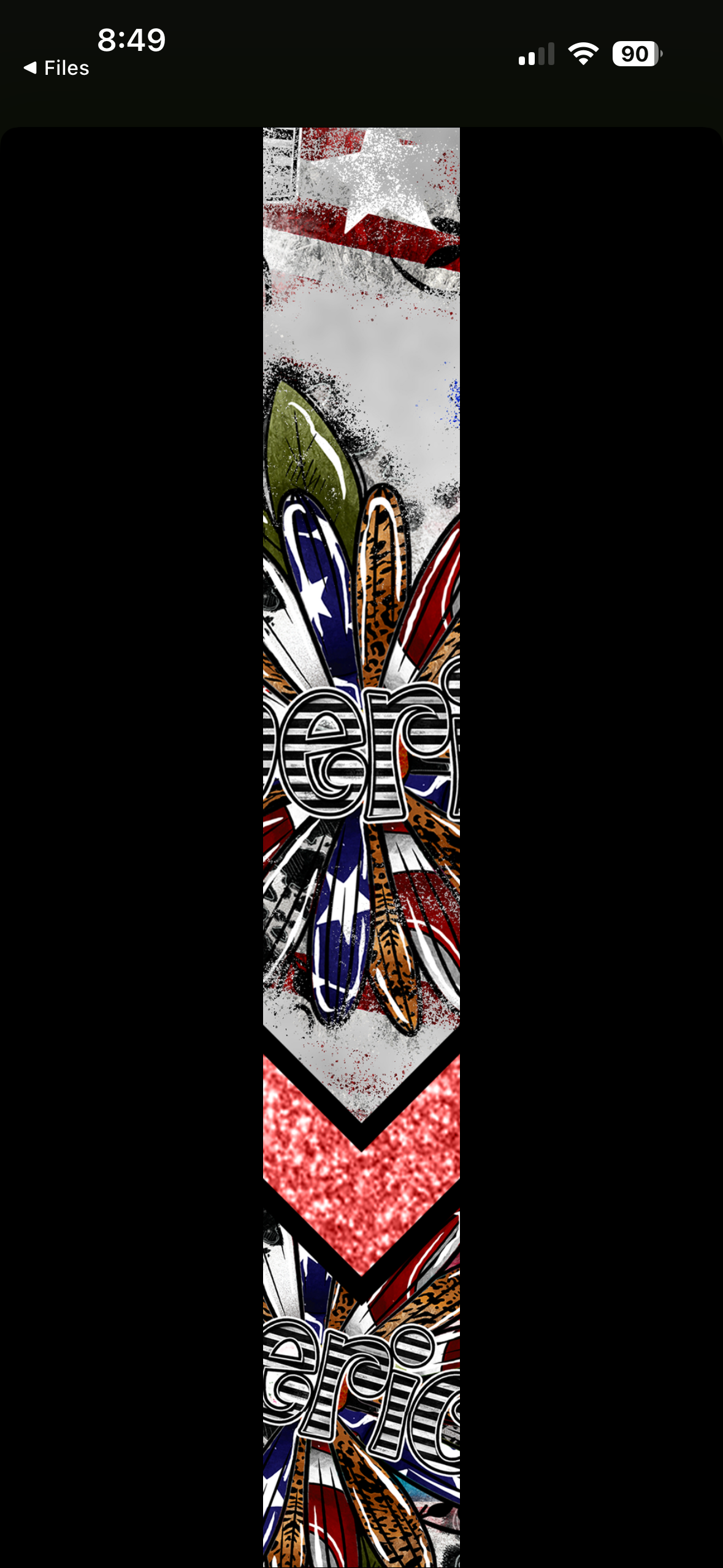 Custom Sublimation Wristlet Key Chain
