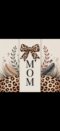 Leopard print mom