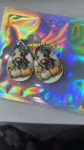Cow sublimation earrings