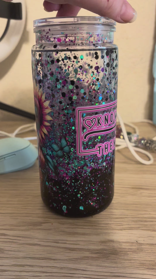 20 oz snow globe tumbler